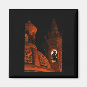 Triana Bell Tower Evening Vertical Magnet