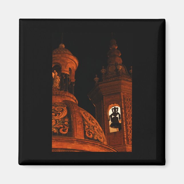 Triana Bell Tower Evening Vertical  Magnet (Front)