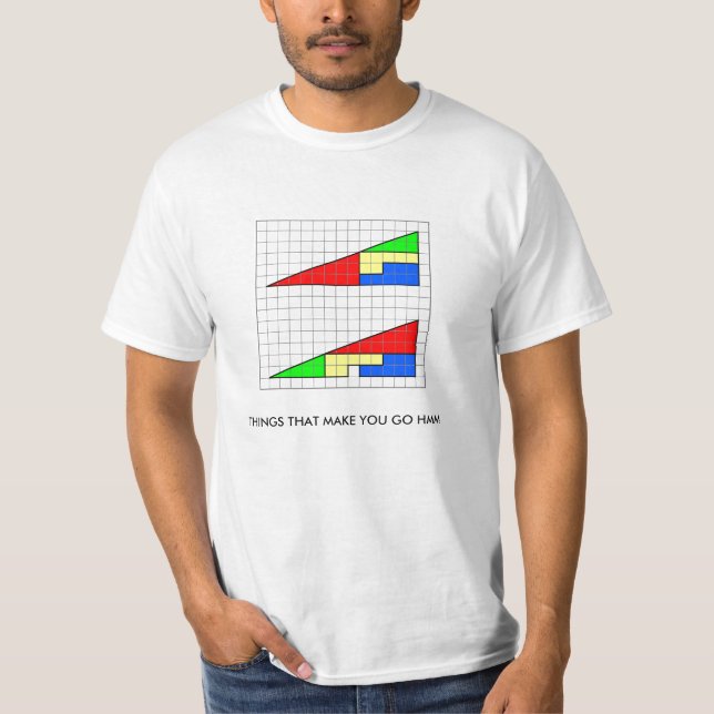 triangle2, THINGS THAT MAKE YOU GO HMM T-Shirt (Front)