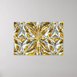 Triangle Art 2 Canvas Print