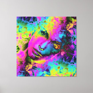 Triangle Art 3 Canvas Print