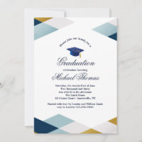 Triangle Borders Invitation