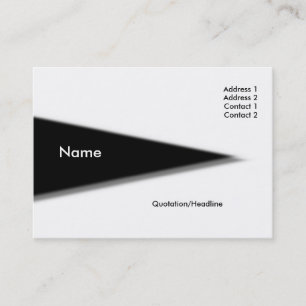 Triangle Business Card