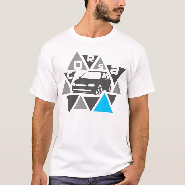 Triangle Car -Corsa- T-Shirt (Front)