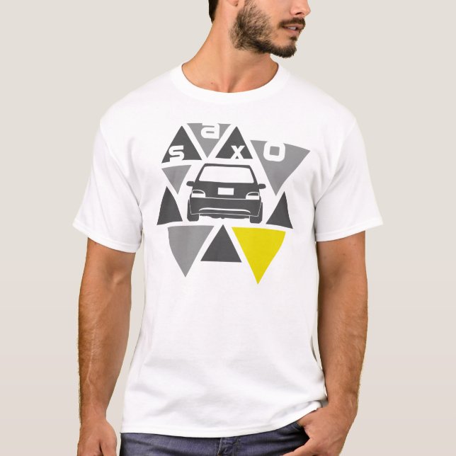 Triangle Car -Saxo- T-Shirt (Front)