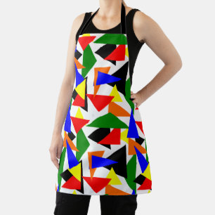 Triangle Collage Apron