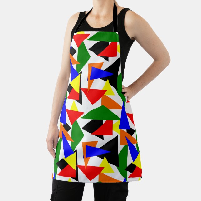 Triangle Collage  Apron (Insitu)
