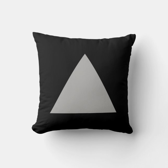 Triangle Colours - 30pc Grey with Black Cushion (Front)