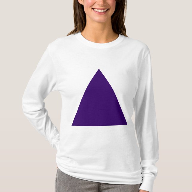 Triangle - Deep Purple T-Shirt (Front)