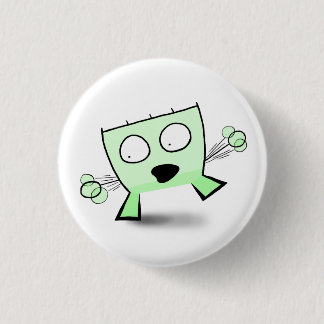 Triangle Dude Young Balancing 3 Cm Round Badge