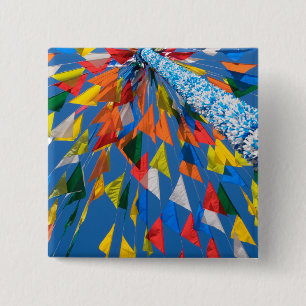 Triangle Flag Decoration 15 Cm Square Badge