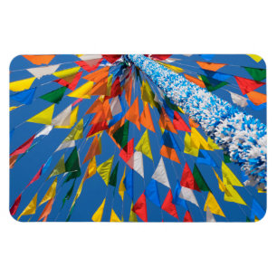 Triangle Flag Decoration Magnet