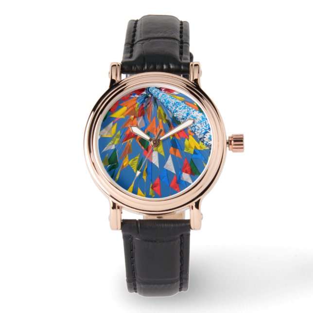 Triangle Flag Decoration Watch (Front)