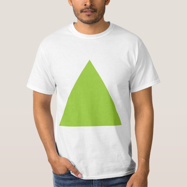 Triangle - Martian Green T-Shirt (Front)