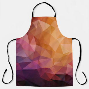 Triangle Mosaic: Dark Vintage Apron