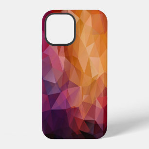 Triangle Mosaic: Dark Vintage iPhone 12 Case