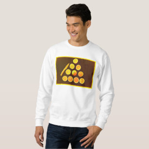 "Triangle of Half Oranges" Cute Photo. Buy Now Sweatshirt