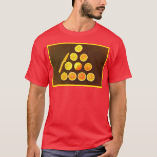"Triangle of Half Oranges" Cute Photo. Buy Now T-Shirt