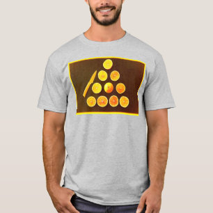 "Triangle of Half Oranges" Cute Photo. Buy Now T-Shirt