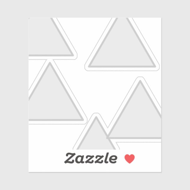 triangle painting (Sheet)