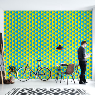 Triangle pattern wallpaper