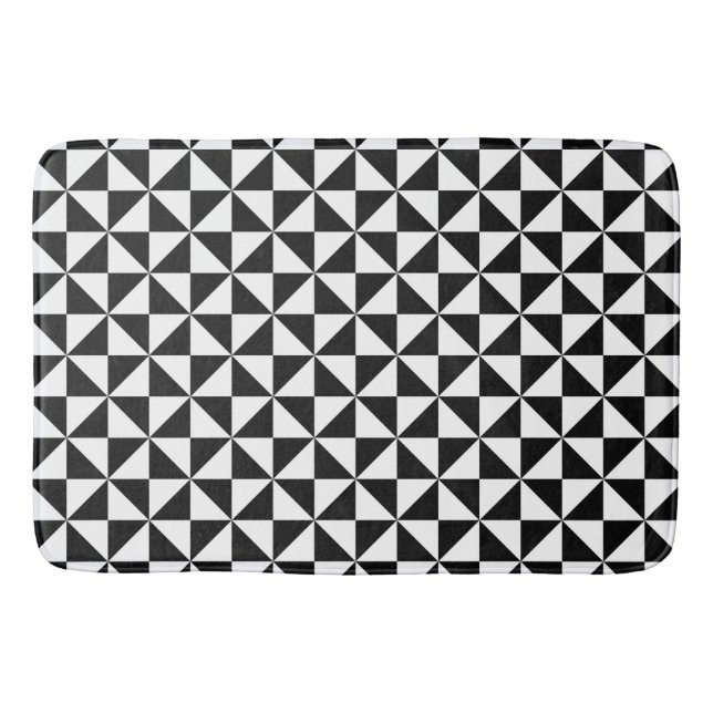 Triangle shape bath mat (Front)