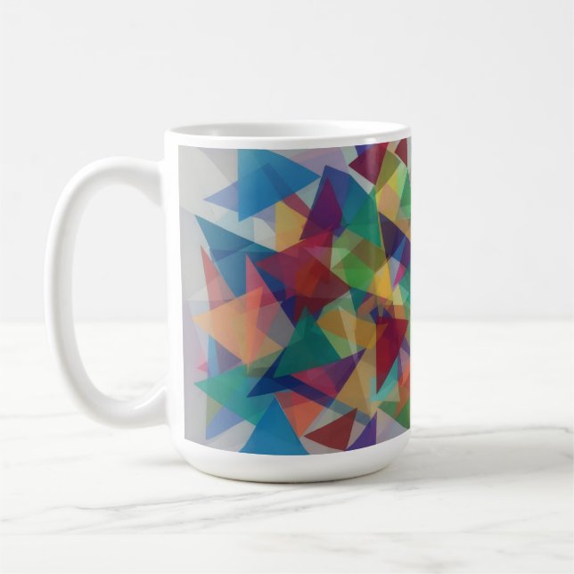 Triangle Shaped Coffee Mug (Left)