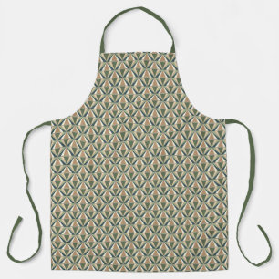 Triangle Shapes in Neutral Tones  Apron