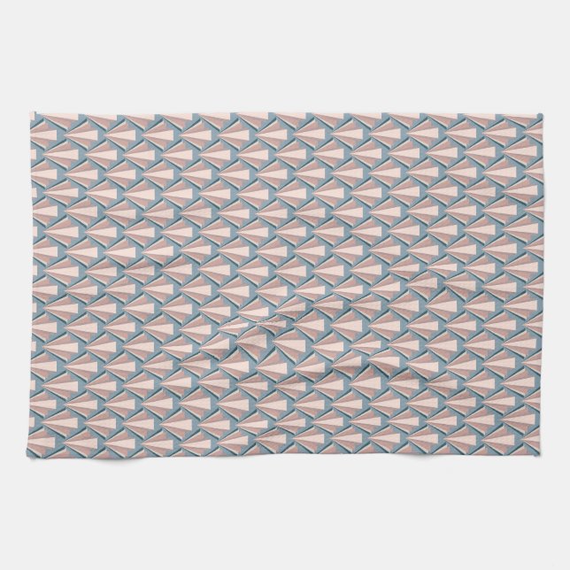 Triangle Shapes Tea Towel (Horizontal)