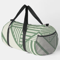 Triangle stripes in Green