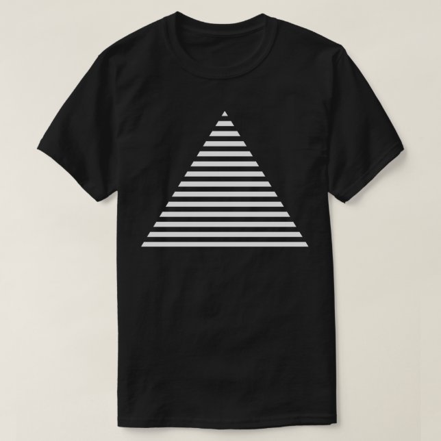 triangle stripes T-Shirt (Design Front)
