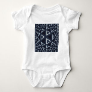 Triangle World Baby Bodysuit