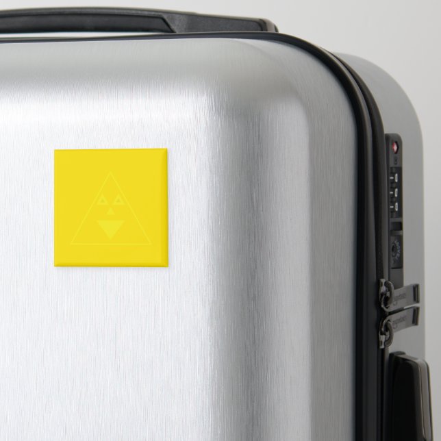 Trianglely Magnet (In Situ (Luggage))