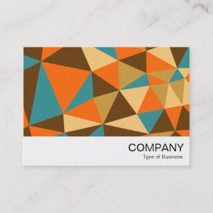 Triangles Abstract 01 Business Card