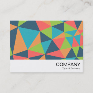 Triangles Abstract 04 Business Card
