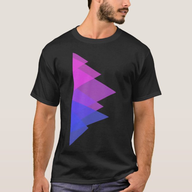 Triangles Bi T-Shirt (Front)