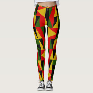 Triangles Black History  Leggings