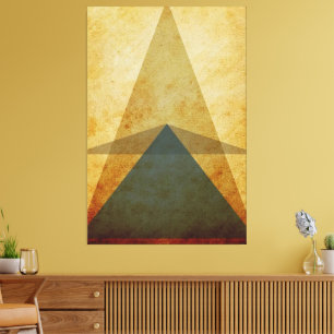 Triangles Canvas Print