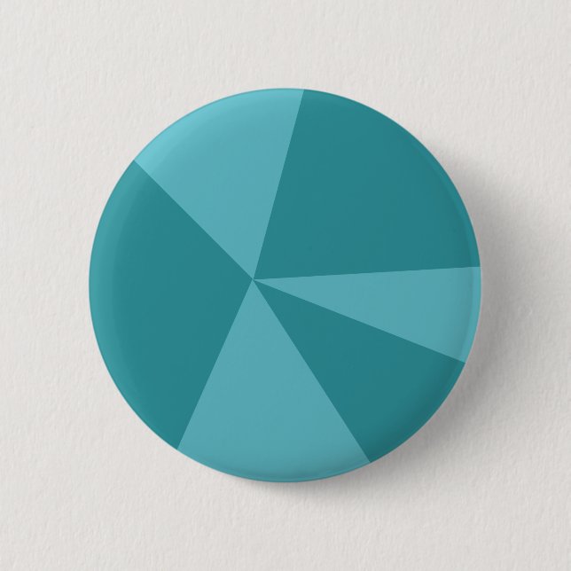 Triangles geometric pattern 6 cm round badge (Front)