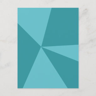 Triangles geometric pattern postcard