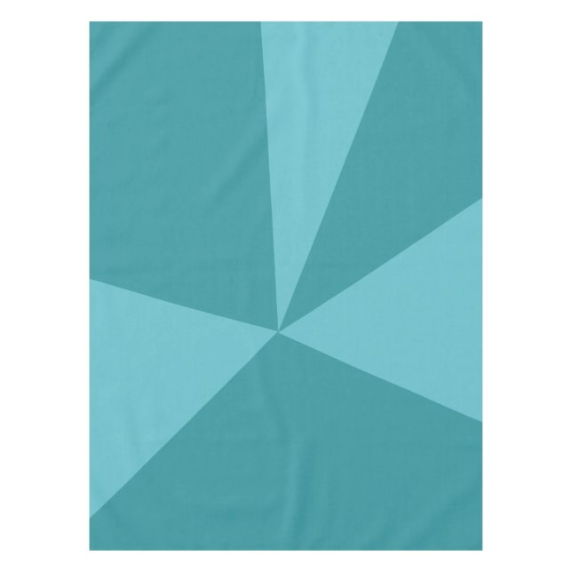 Triangles geometric pattern tablecloth (Front)
