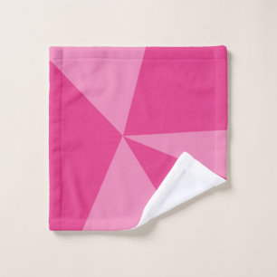 Triangles geometric pattern wash cloth