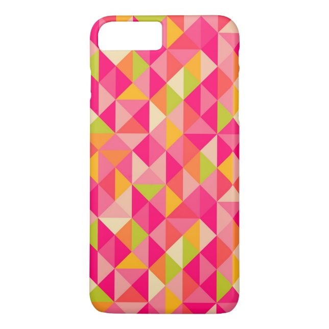 Triangles geometrical pattern Case-Mate iPhone case (Back)