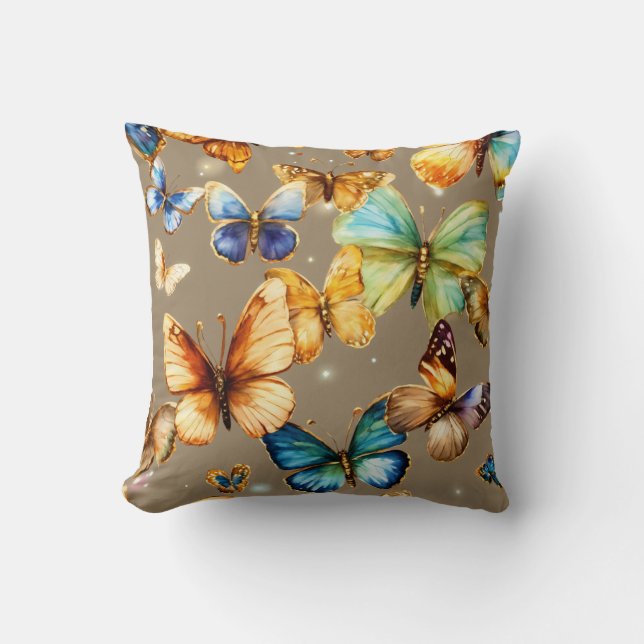 Triangles, hexagons, or abstract shapes. cushion (Front)