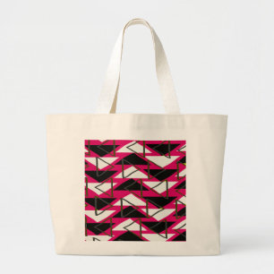 Triangles Large Tote Bag