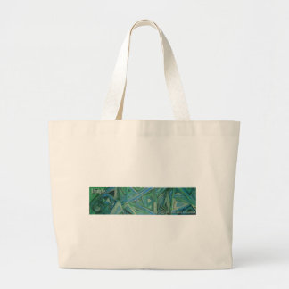 triangles large tote bag