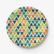 Triangles Lines Orange Yellow Light Green