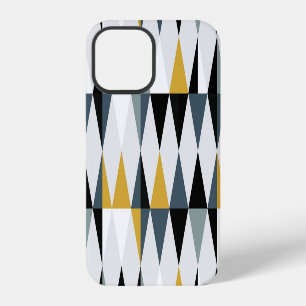 Triangles: Modern Vintage Geometric Pattern. iPhone 12 Case