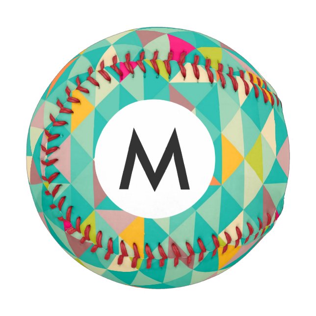 Triangles pattern baseball (Front Left)