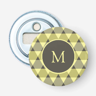 Triangles Pattern Bottle Opener